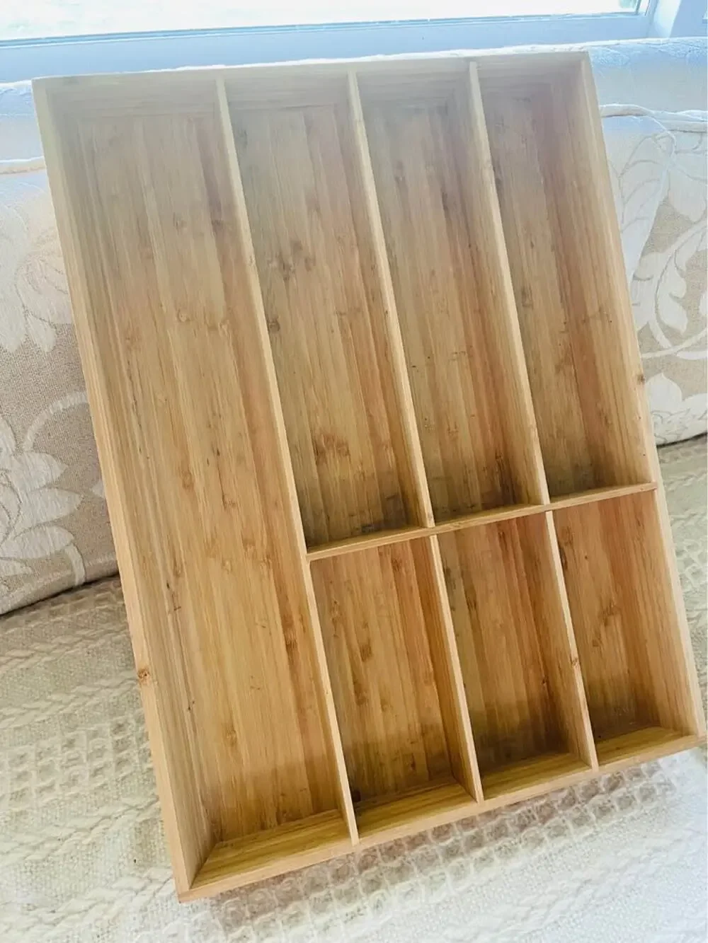 IKEA VARIERA Bamboo Utensil Tray